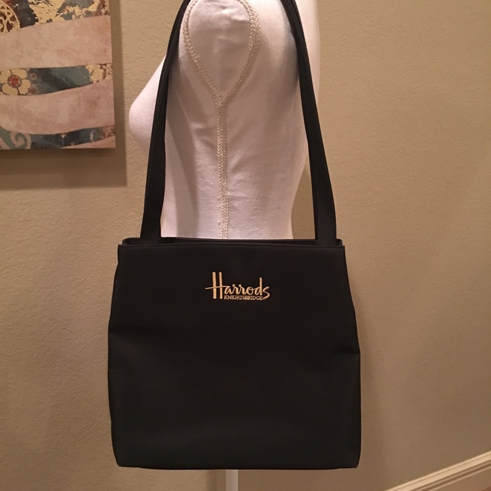 Harrod’s Knightsbridge | Black Shoulder Bag